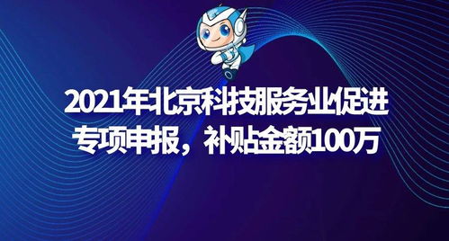 2021年北京科技服務(wù)業(yè)促進(jìn)專(zhuān)項(xiàng)申報(bào)指南 信息技術(shù)咨詢(xún)服務(wù)可獲100萬(wàn)補(bǔ)貼